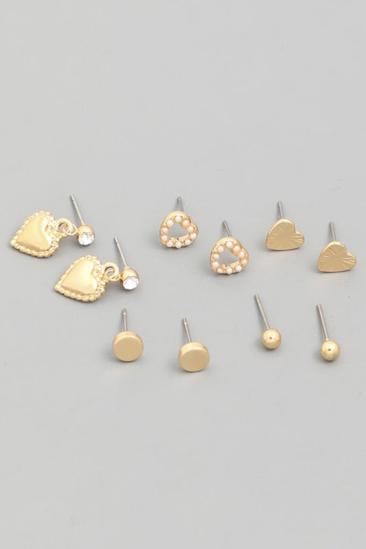 Valentine's Day Stud Earrings