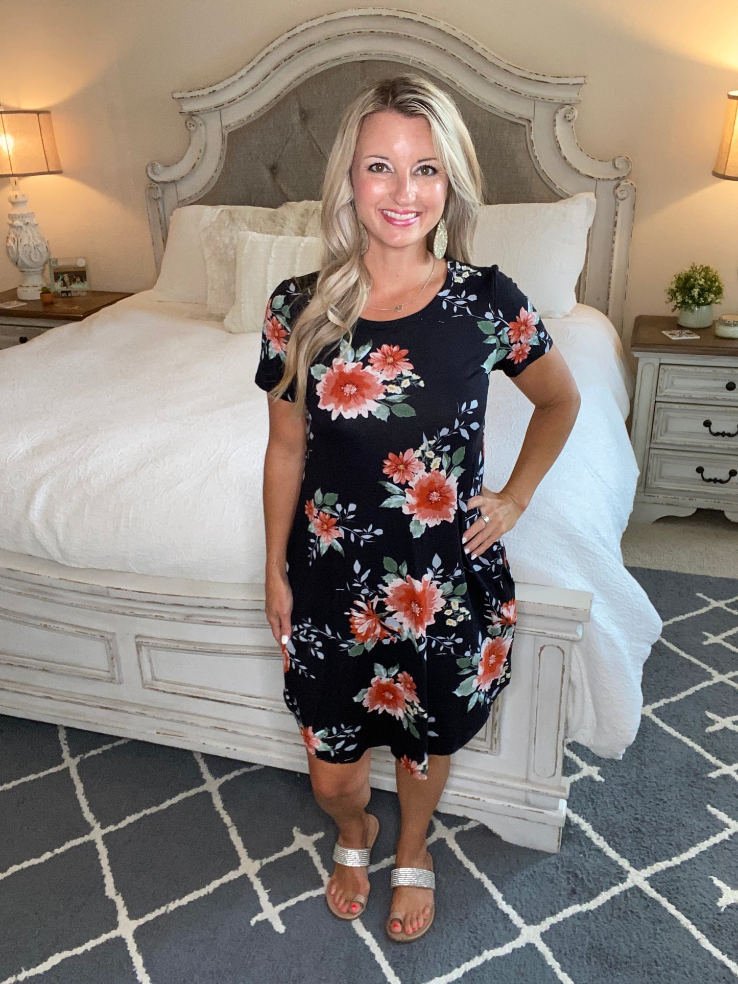 Blooming Dahlia Dress