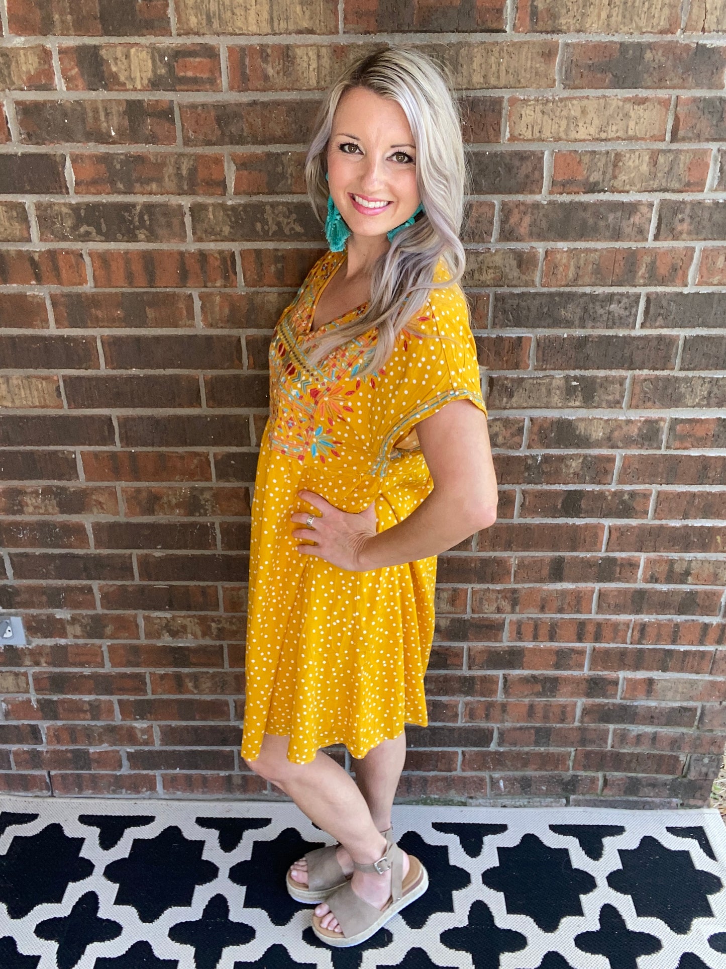 Bright As The Sun Dress