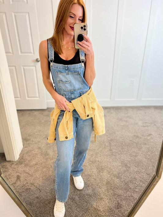 Adeline Denim Overalls