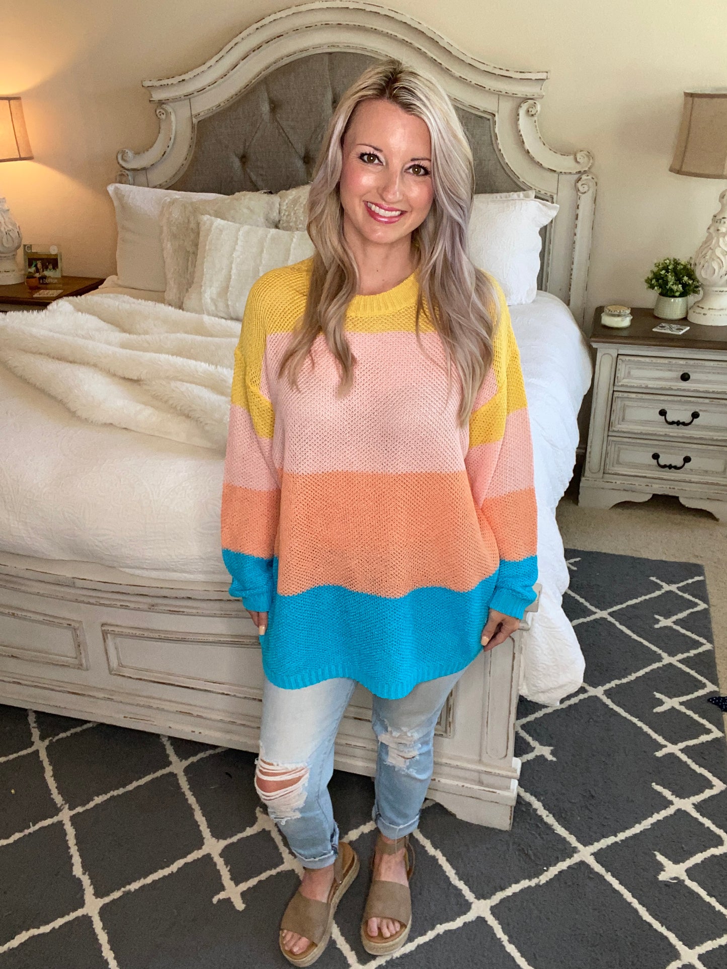 A Block of Sunshine Sweater