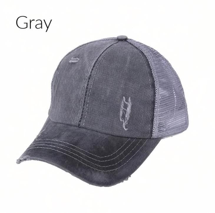 Ponytail Crisscross Hats
