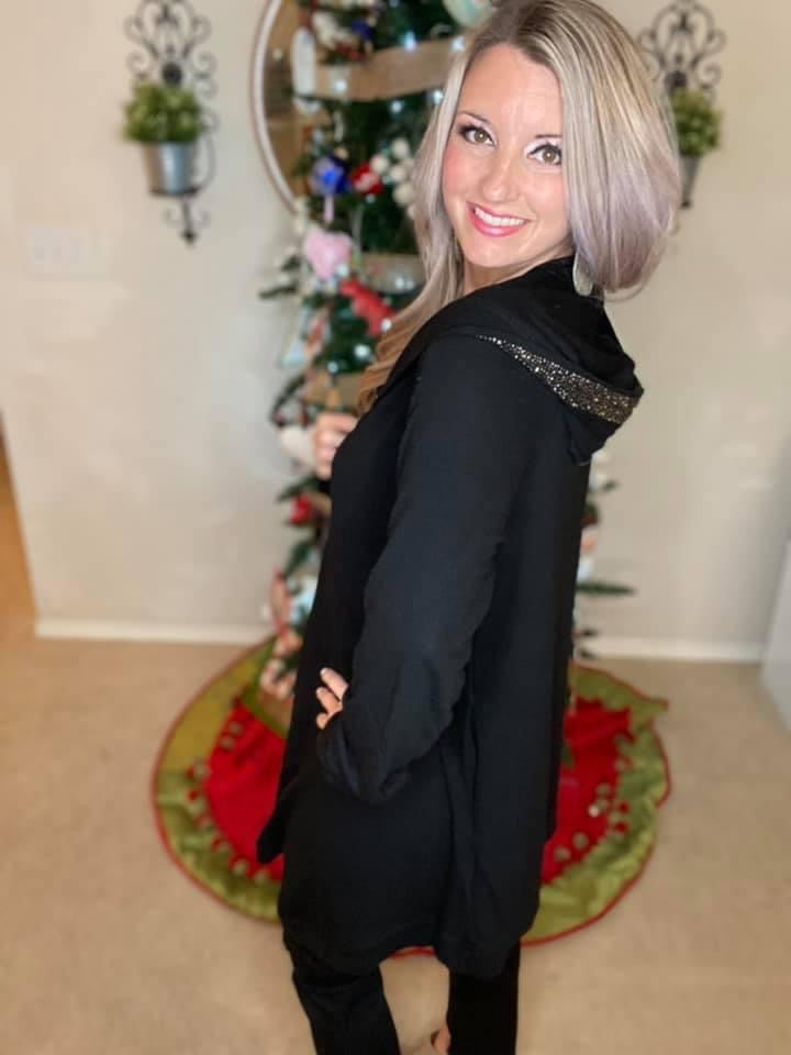 Aria Hooded Cardigan