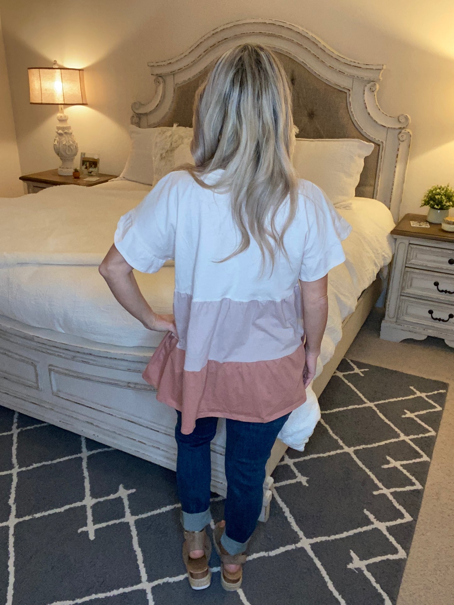 Blushing Babydoll Blouse
