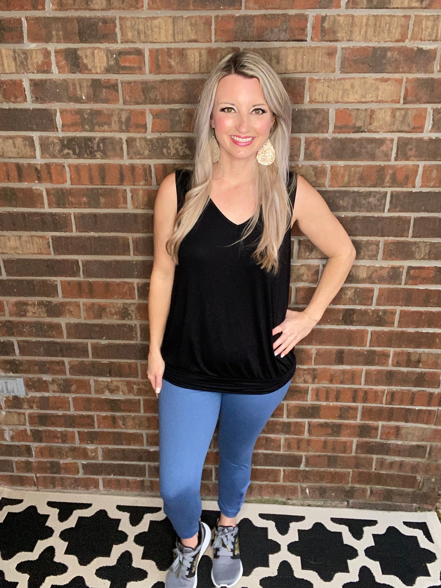 More Than Loungewear Leggings in Blue