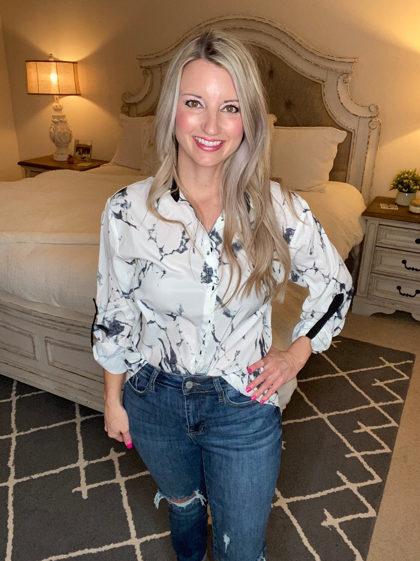 Eleanor Button-Down Top