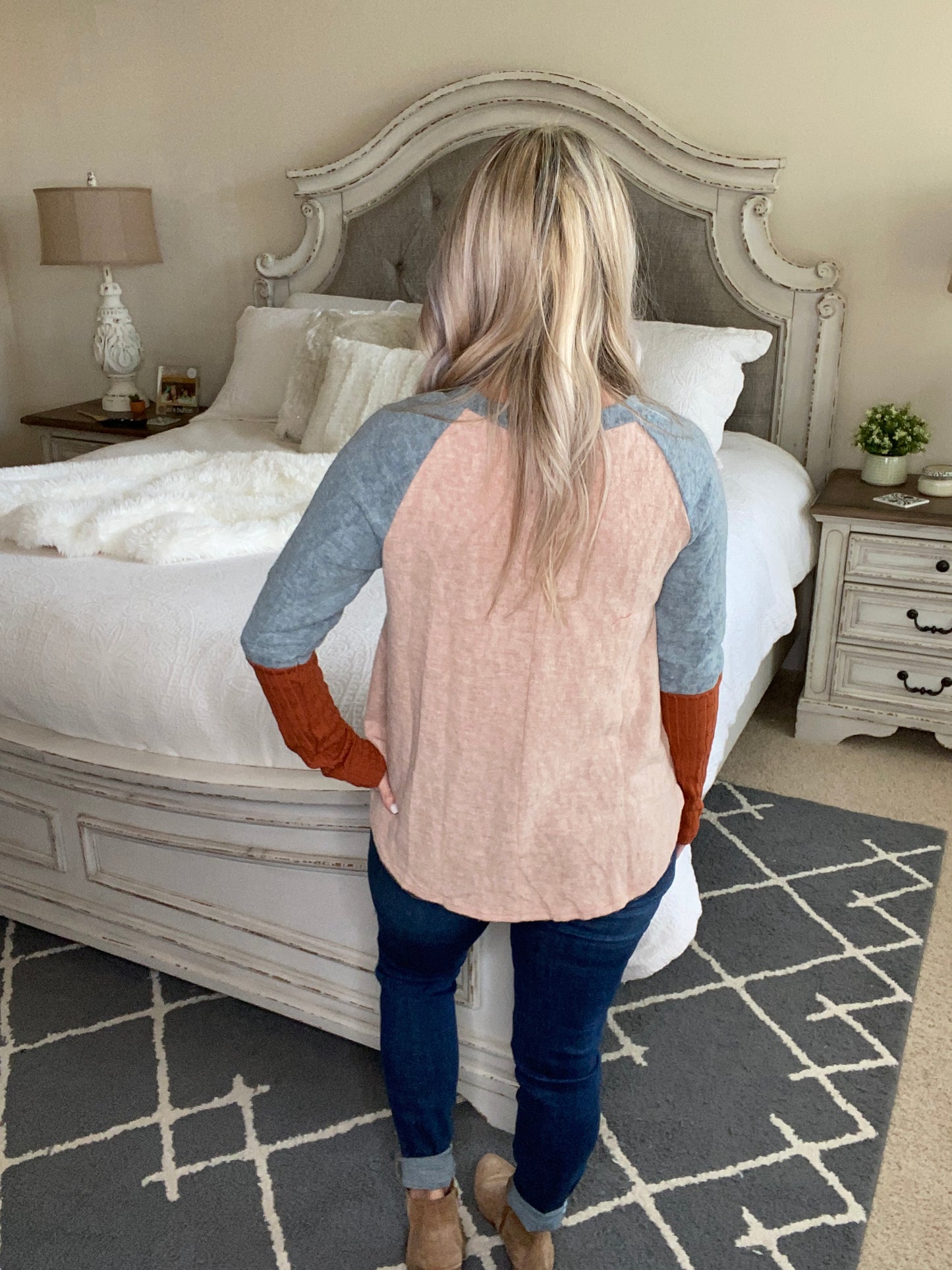 The Age Of Colorblock Top