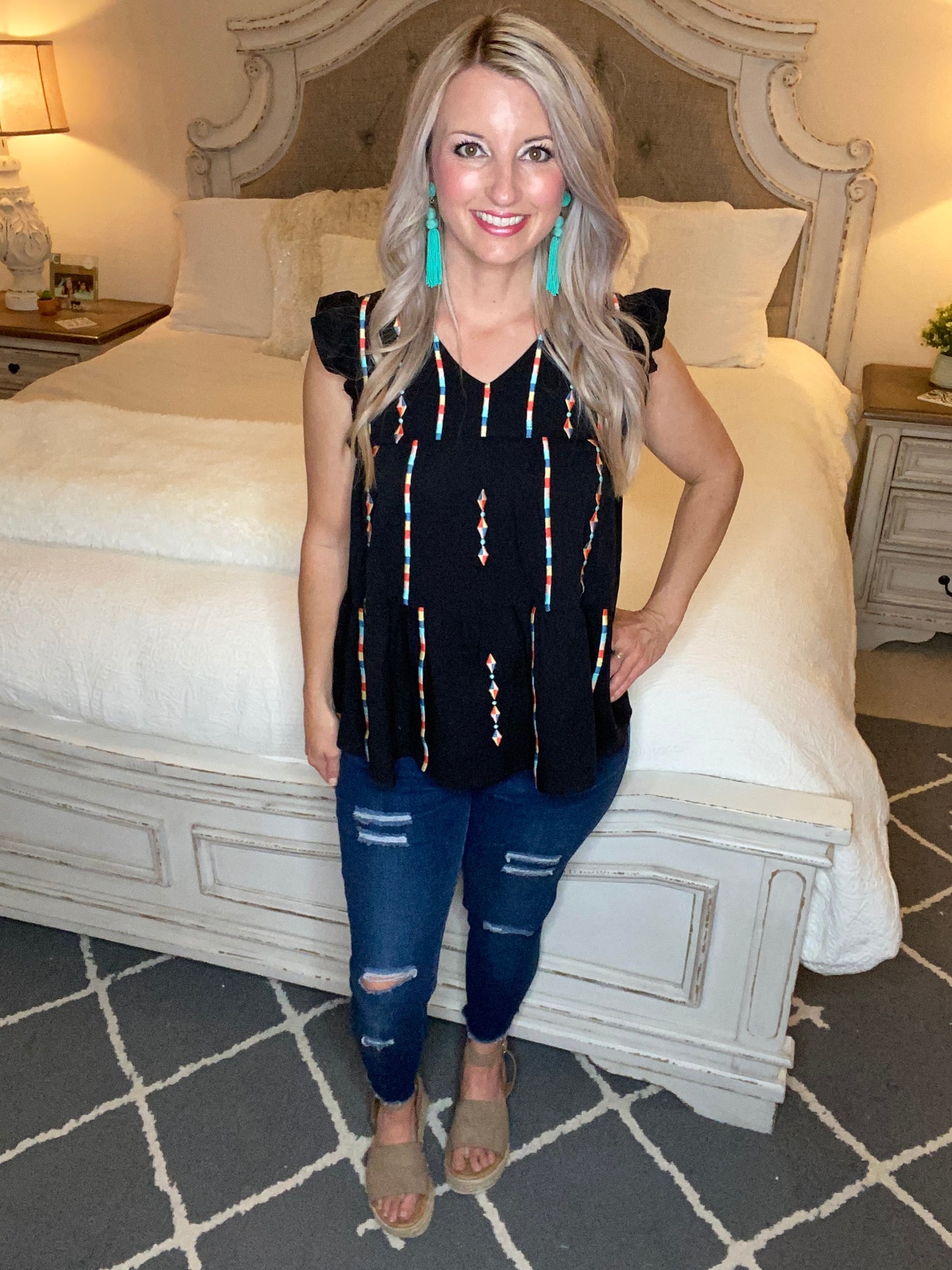 Layered With Color Blouse
