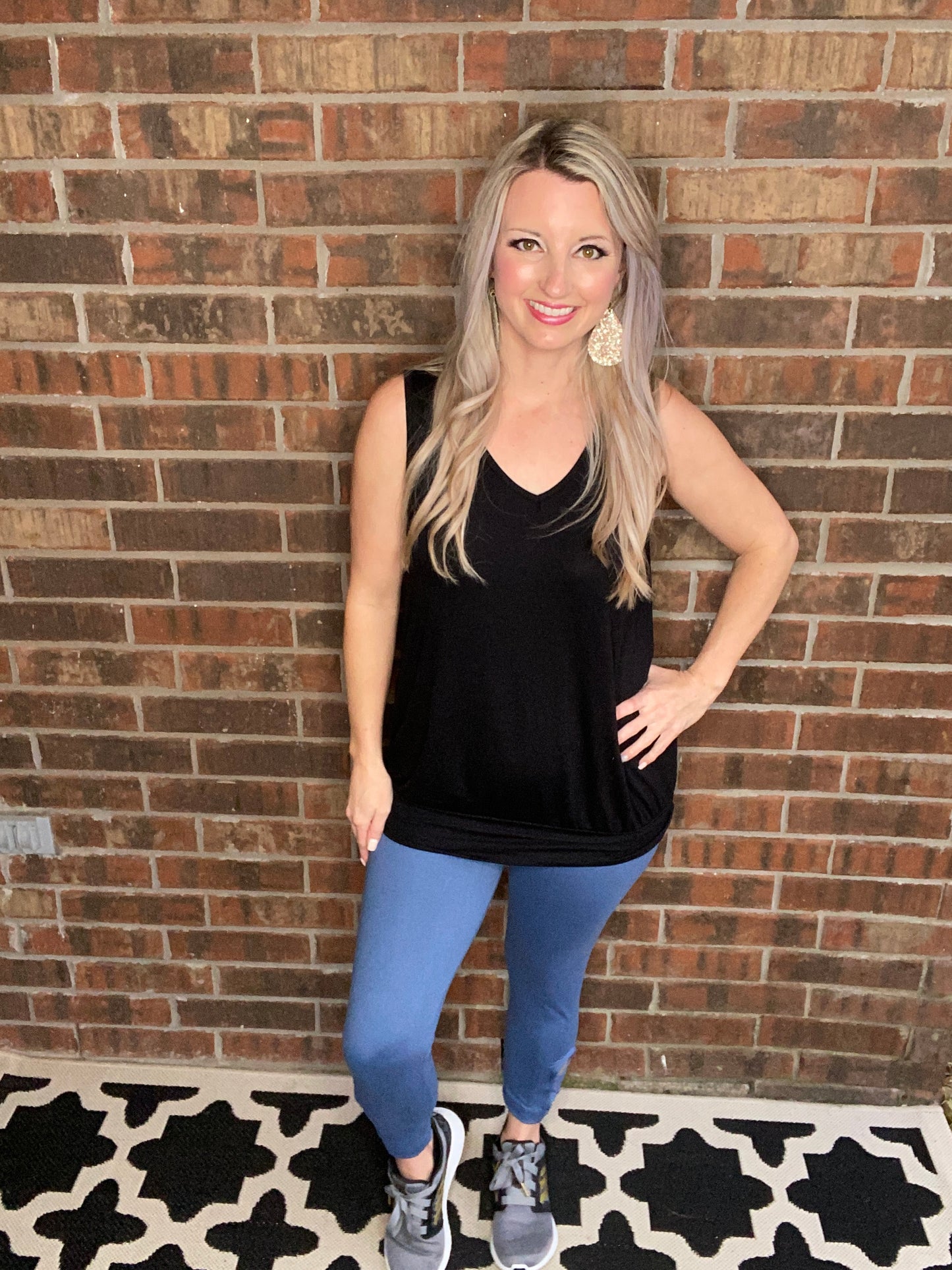 More Than Loungewear Leggings in Blue