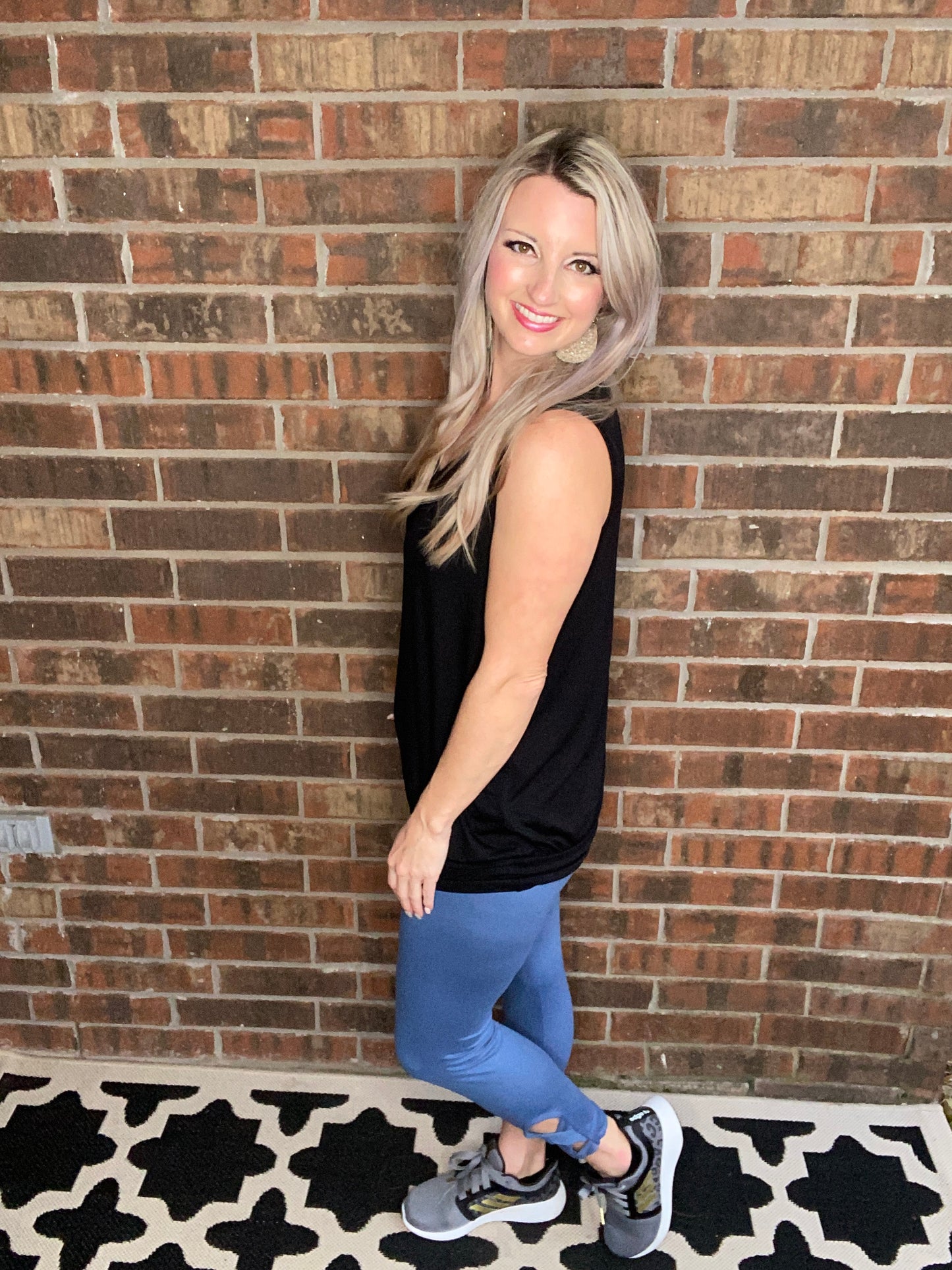 More Than Loungewear Leggings in Blue