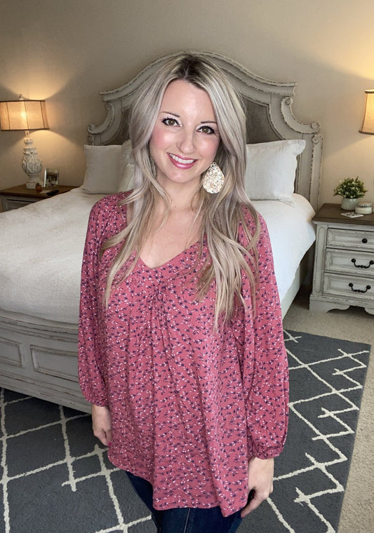 Harper Top in Pink