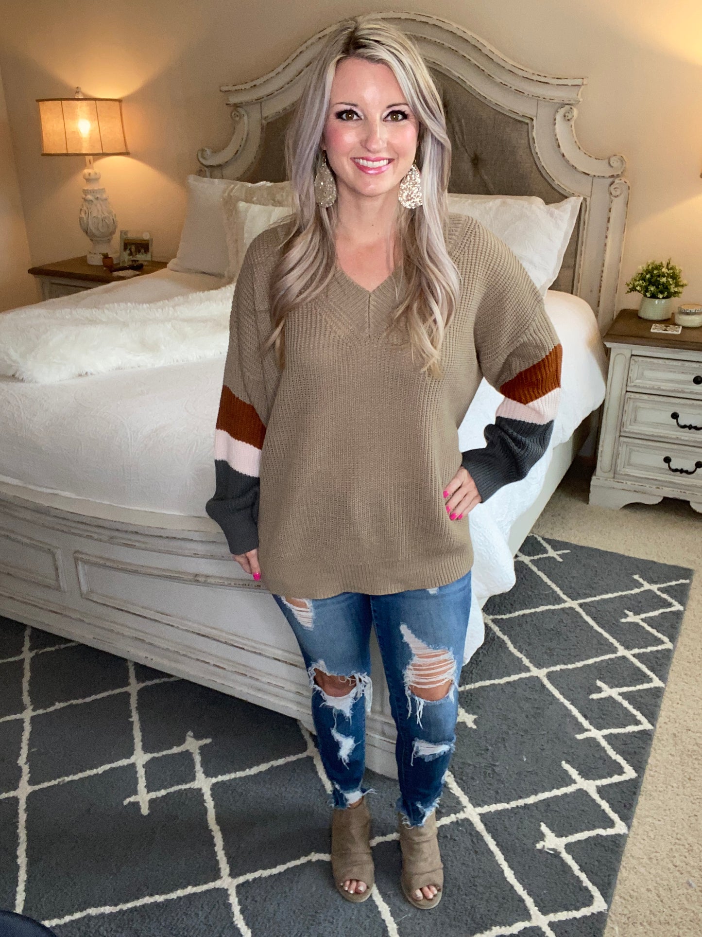 The Edge Of Your Sleeve Sweater