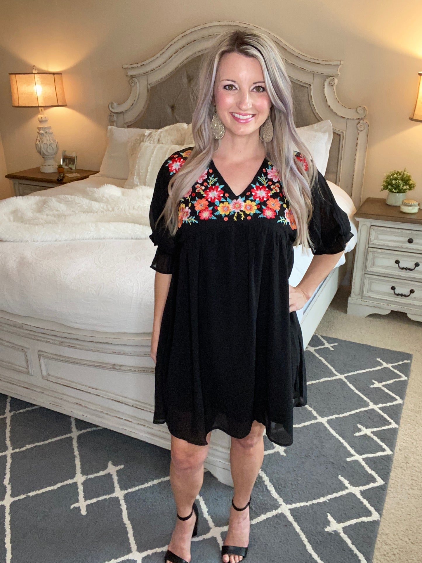 Freya Floral Dress