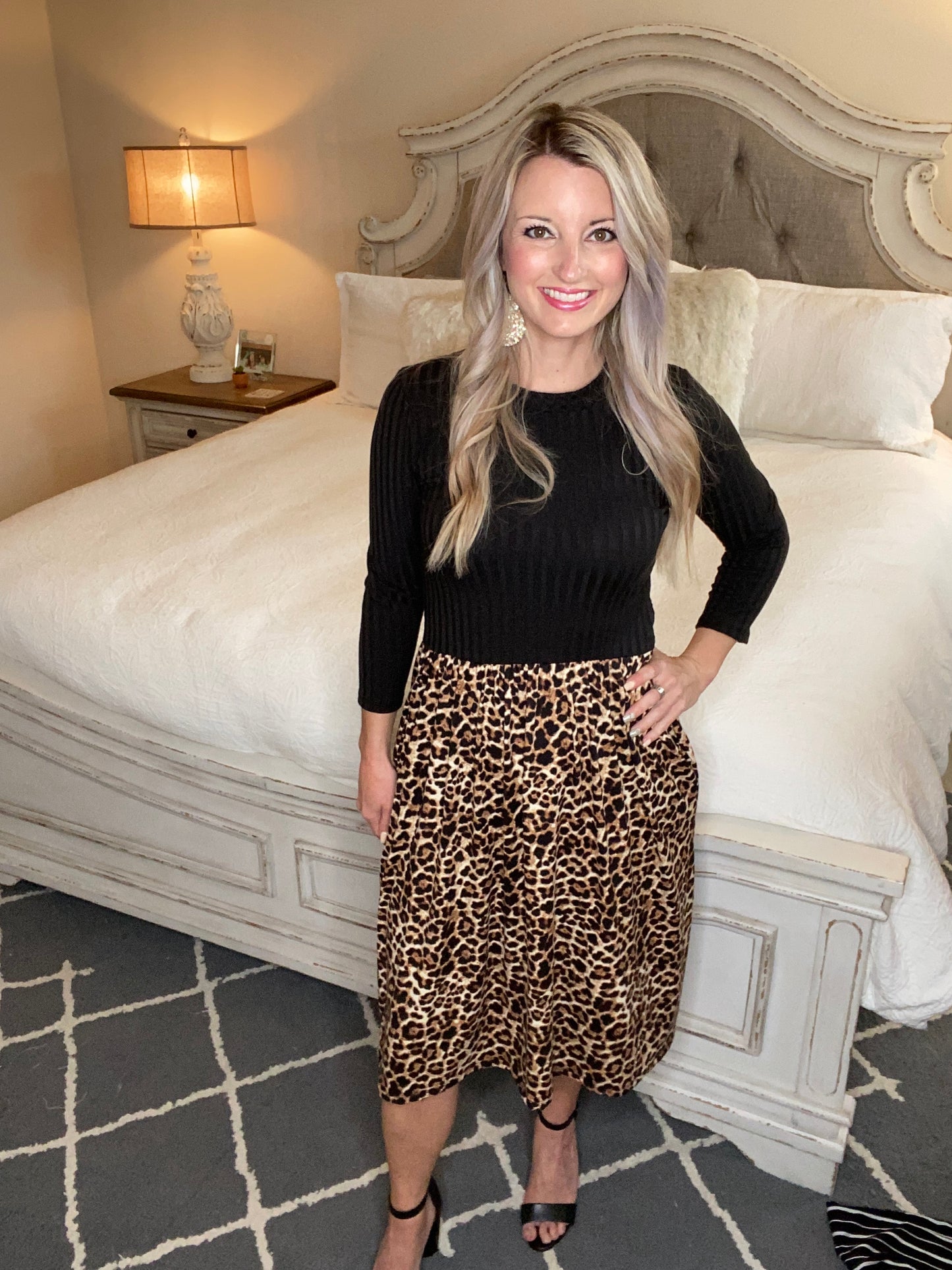 Shelby Animal Print Dress