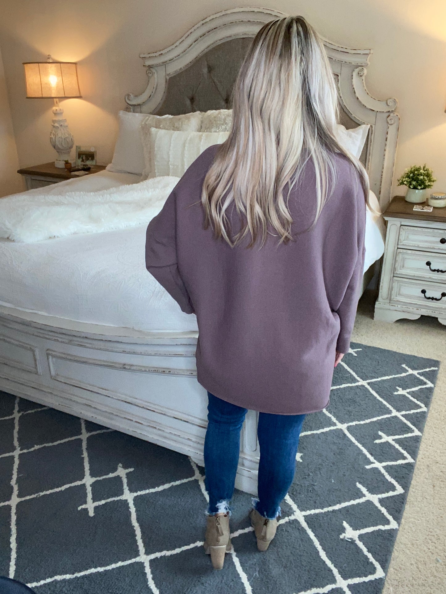 Oversized and Crossed Sweater