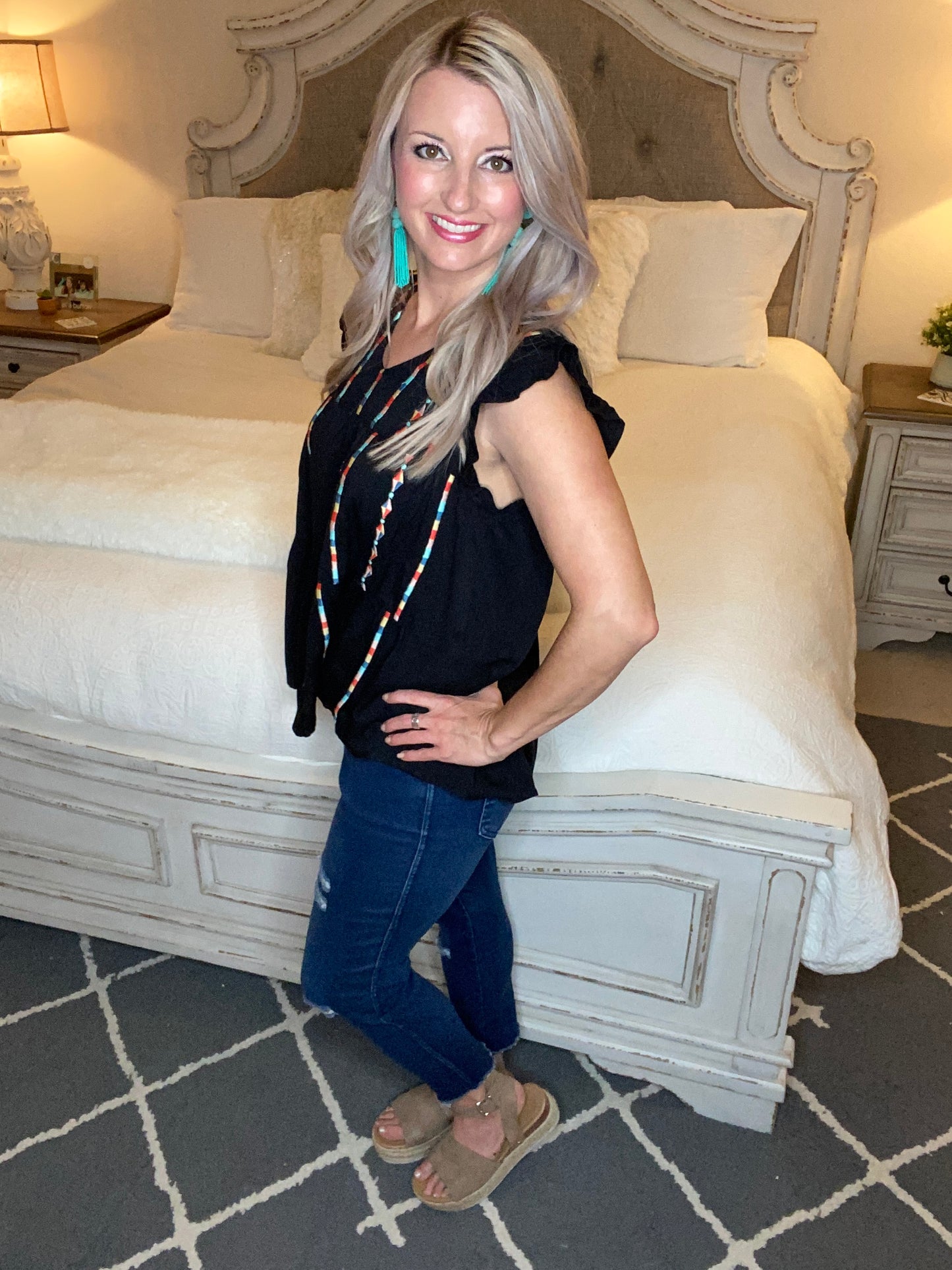 Layered With Color Blouse