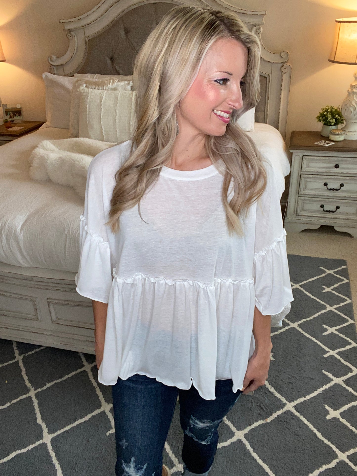 Vanessa Babydoll Top