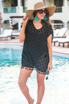 Beach Chic Dotted Coverup
