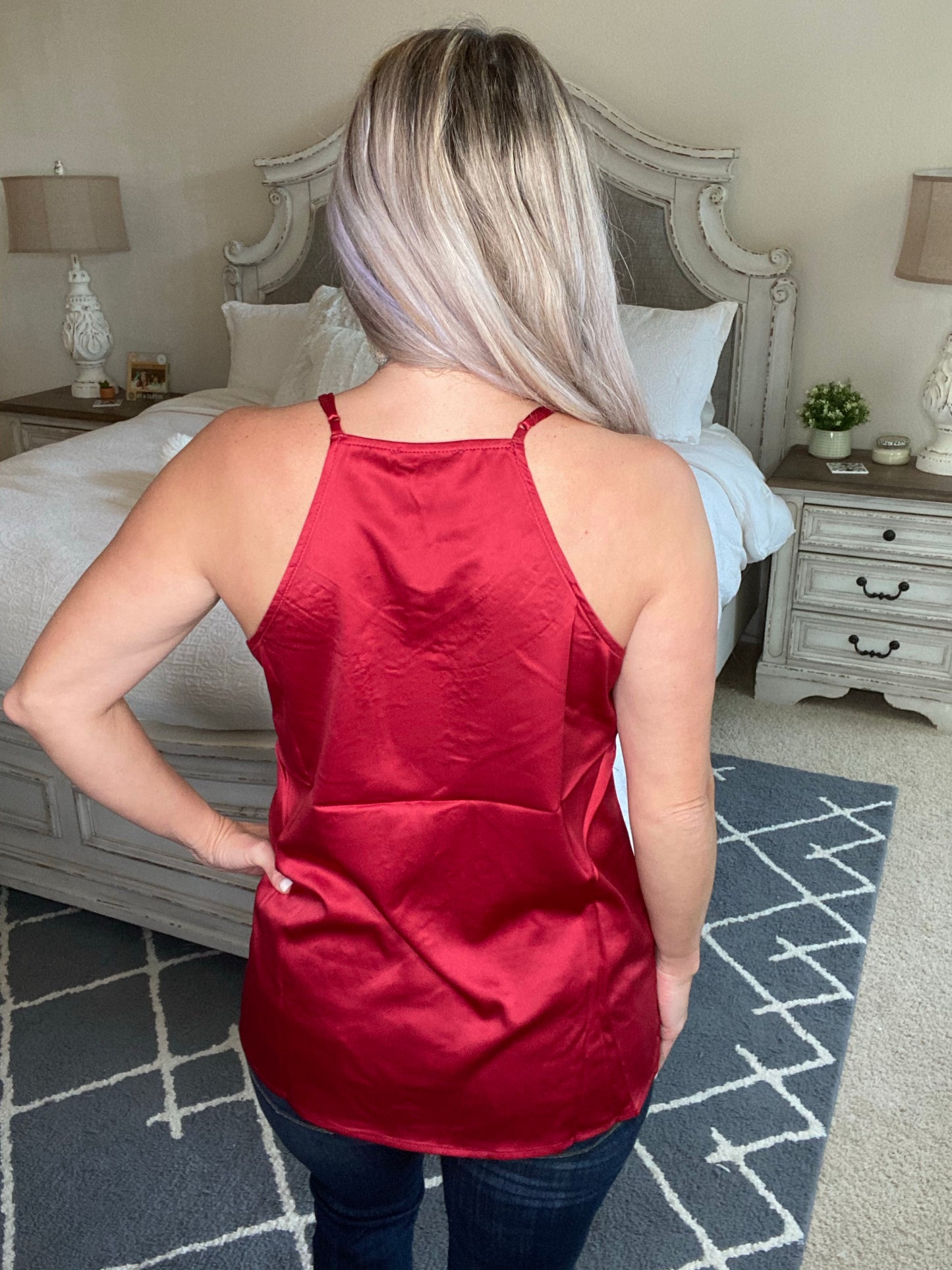 Roses and Satin Tank