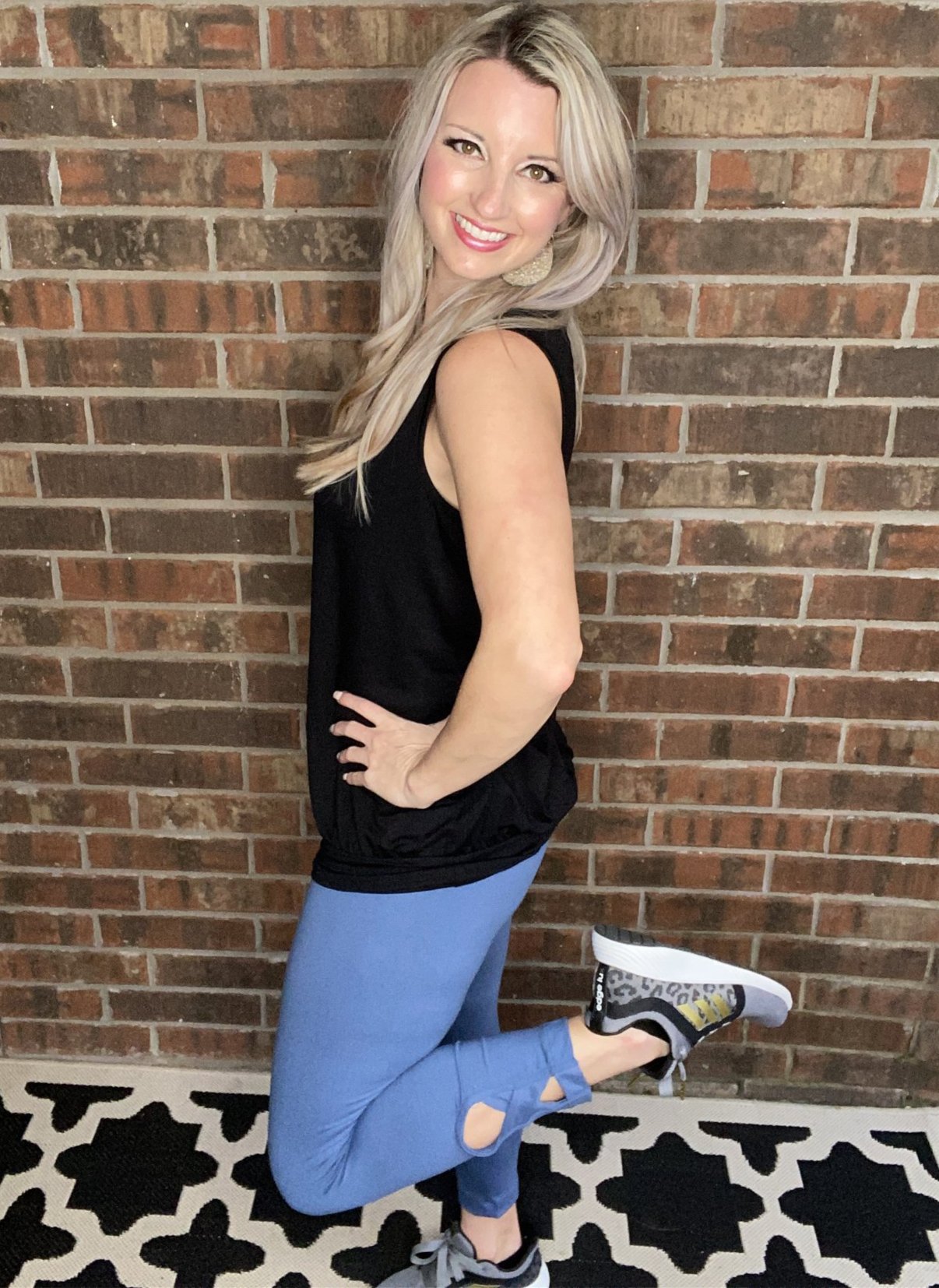 More Than Loungewear Leggings in Blue