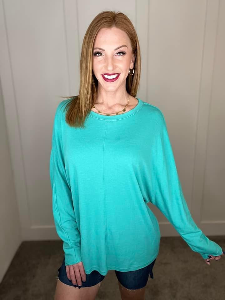 Let Love In Long Sleeve Top