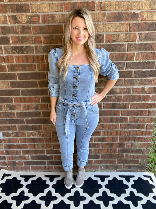 Sloane Square Neck Jumpsuit