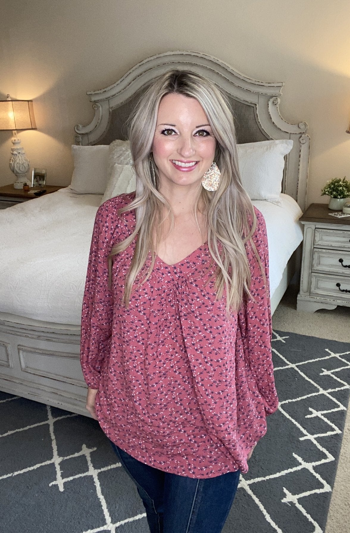 Harper Top in Pink