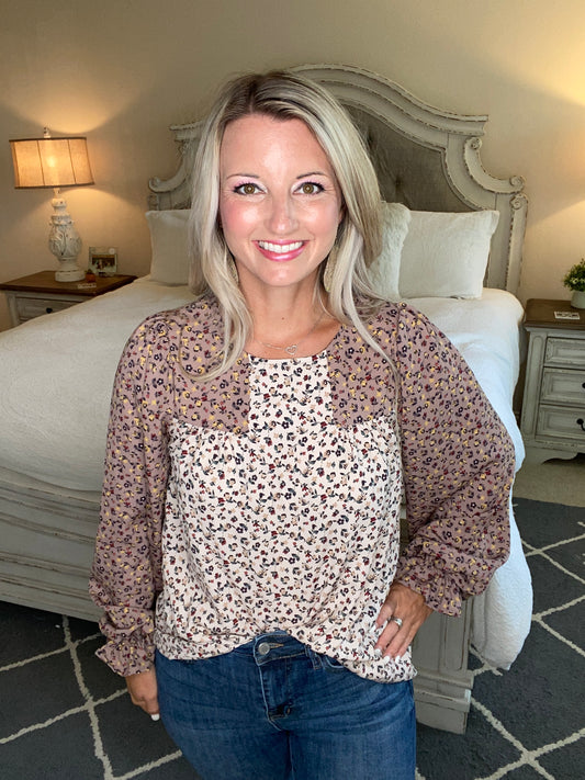 Laura Floral Top