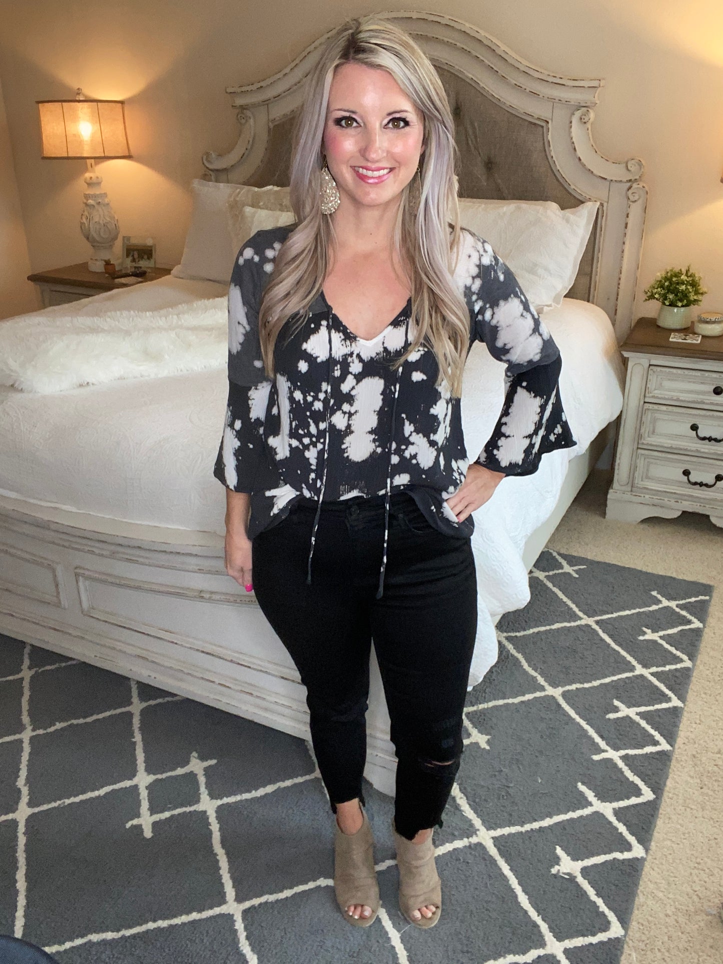 Top It Off With A Bow Blouse