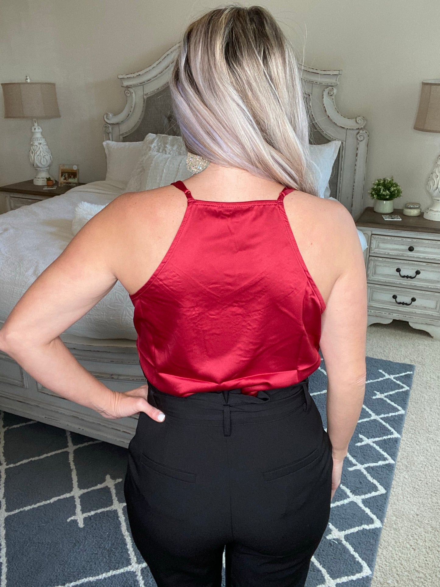 Roses and Satin Tank