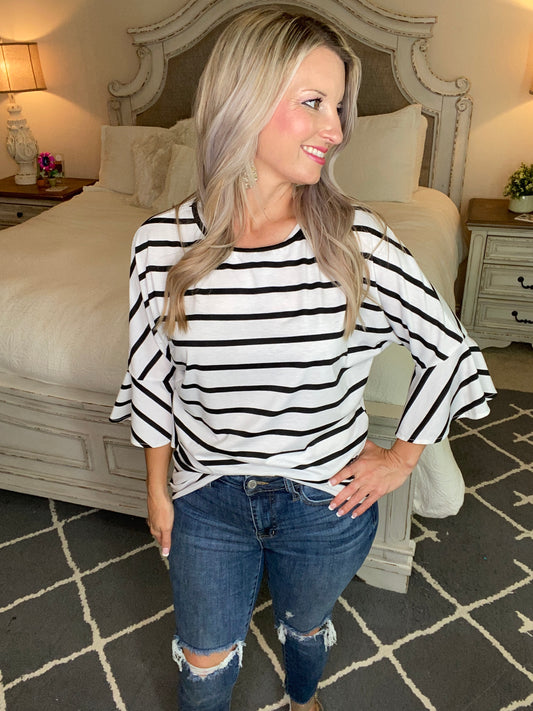 Every Direction Top in White