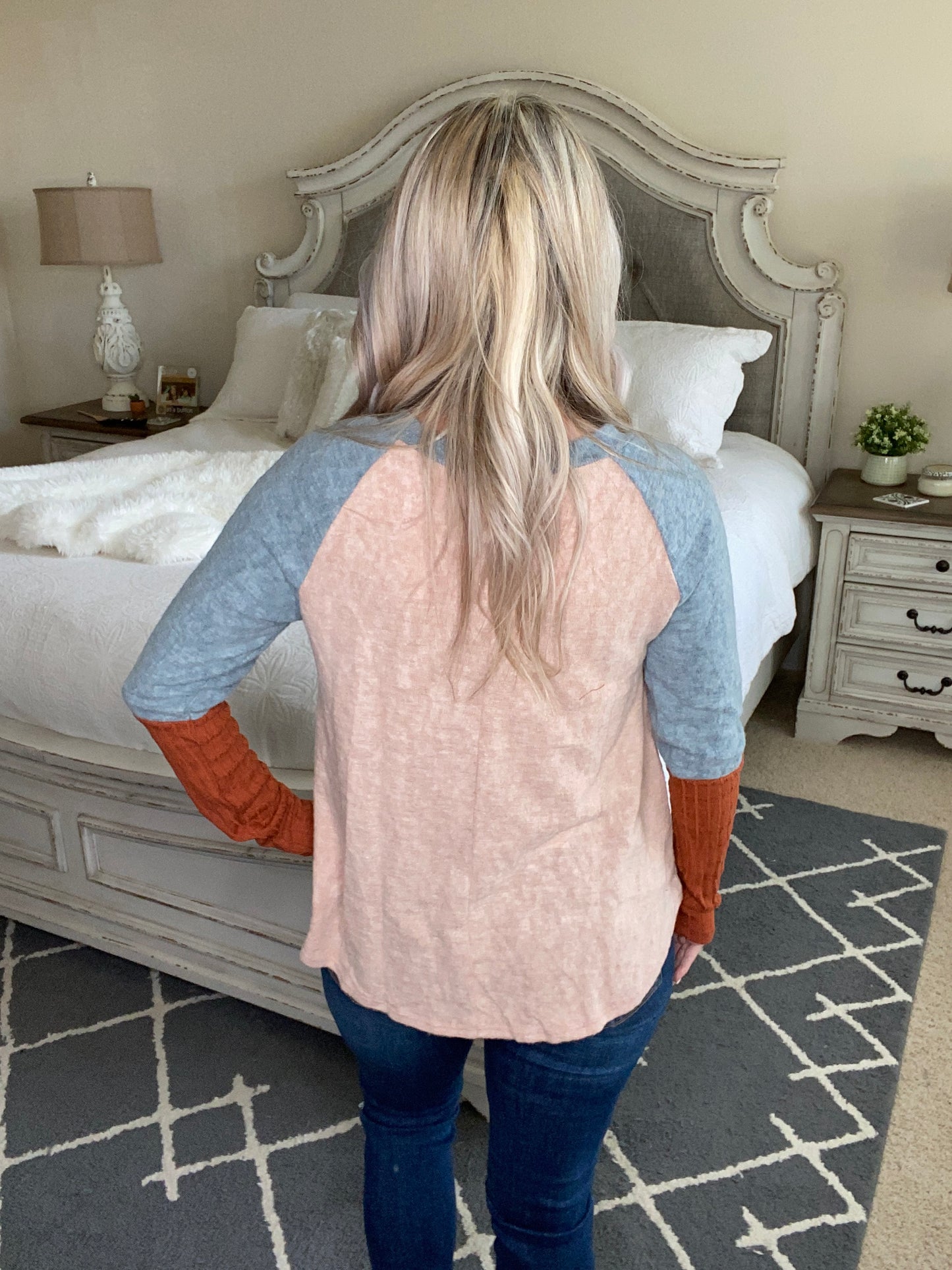 The Age Of Colorblock Top