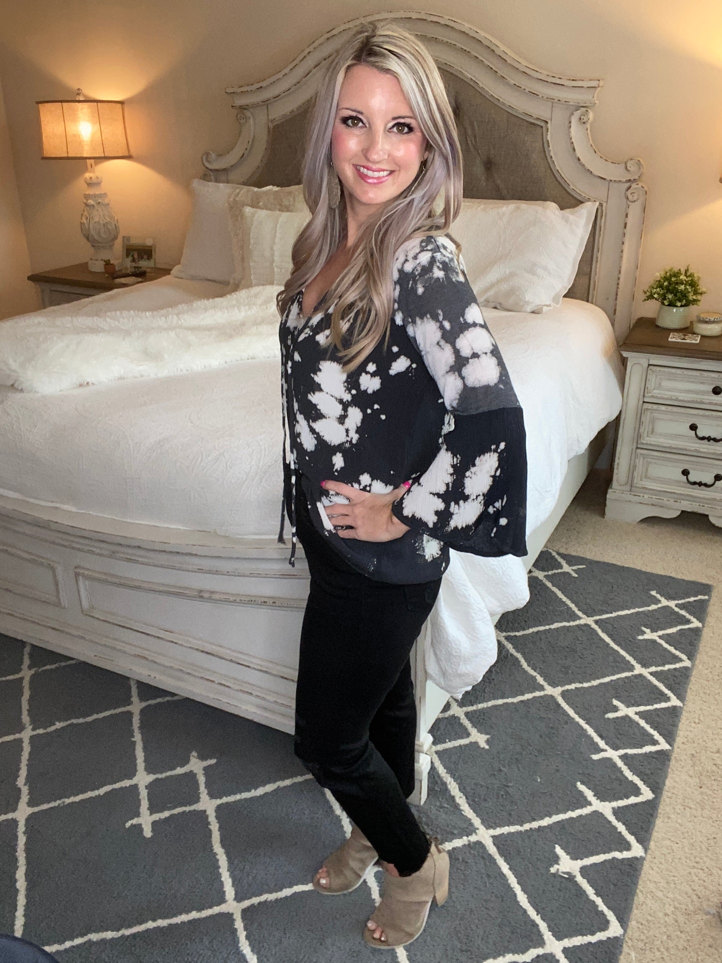 Top It Off With A Bow Blouse