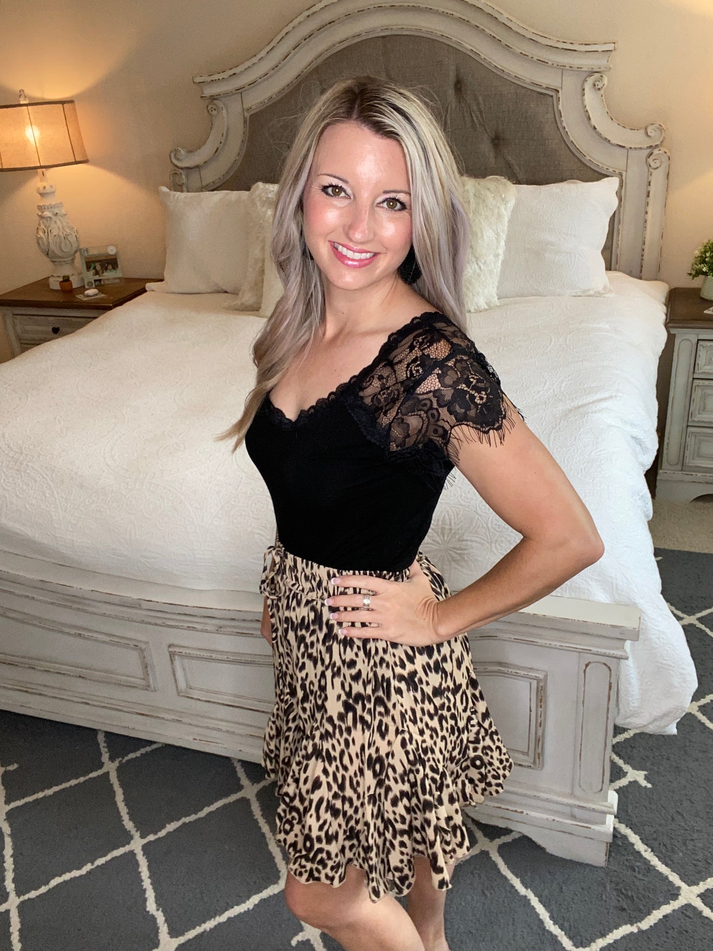 Playful Animal Mini Skirt