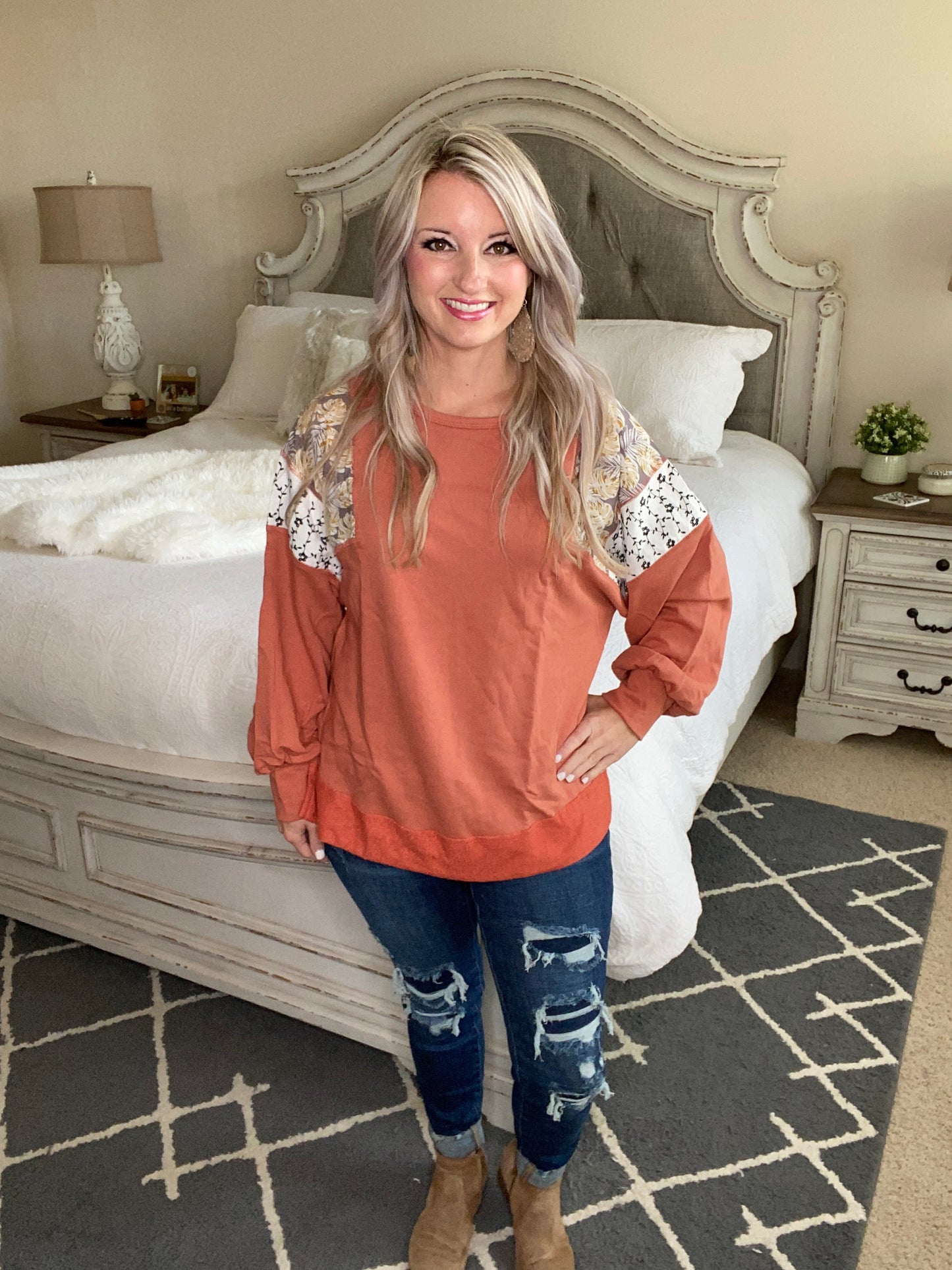 Life Is Peachy Top
