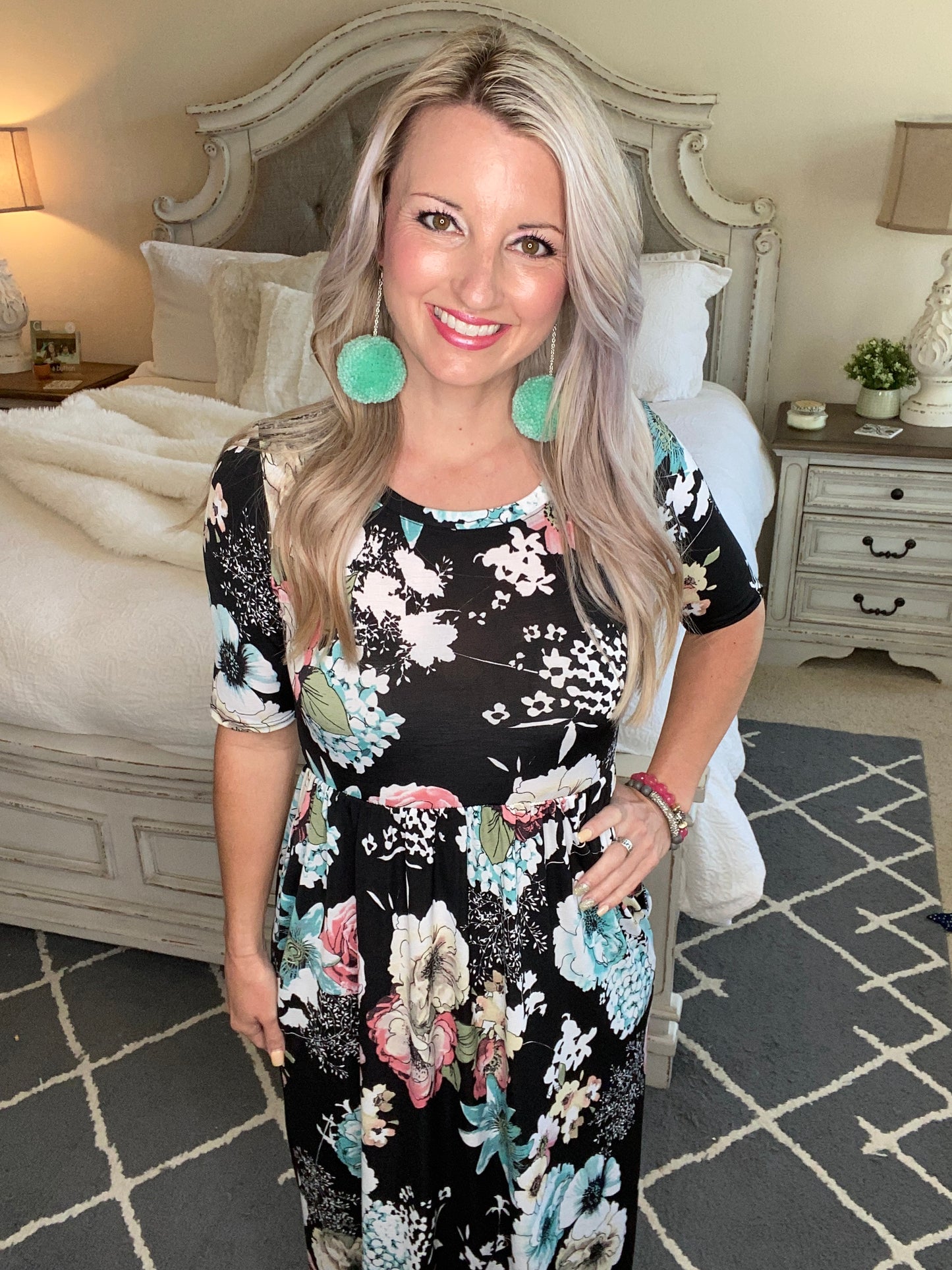 Date Night Maxi in Black