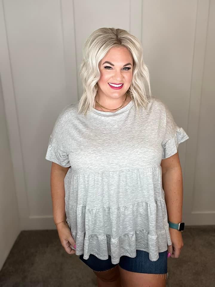 Endless Memories Tiered Babydoll Top