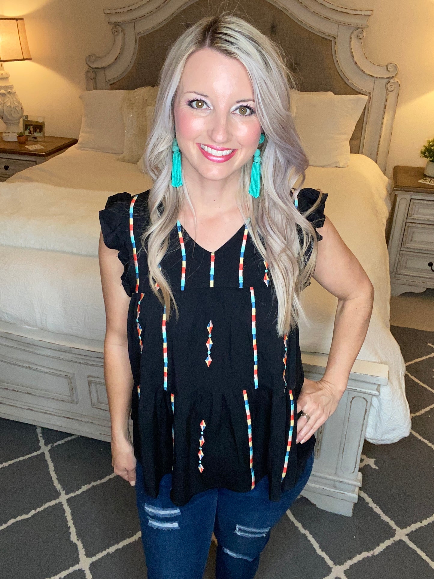 Layered With Color Blouse