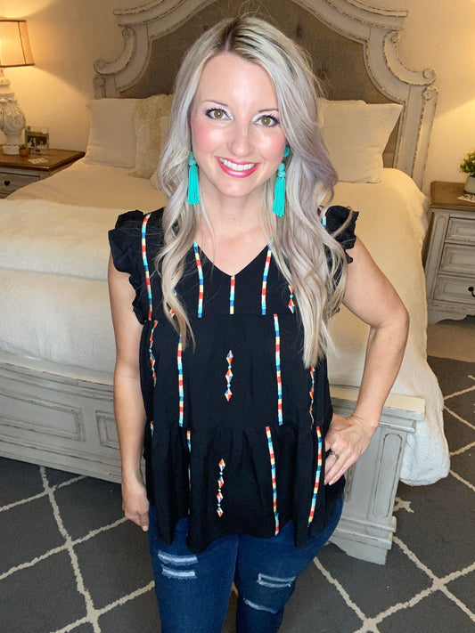 Layered With Color Blouse