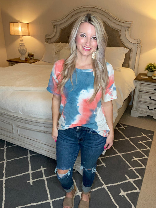 For The Love Of Tie Dye Top