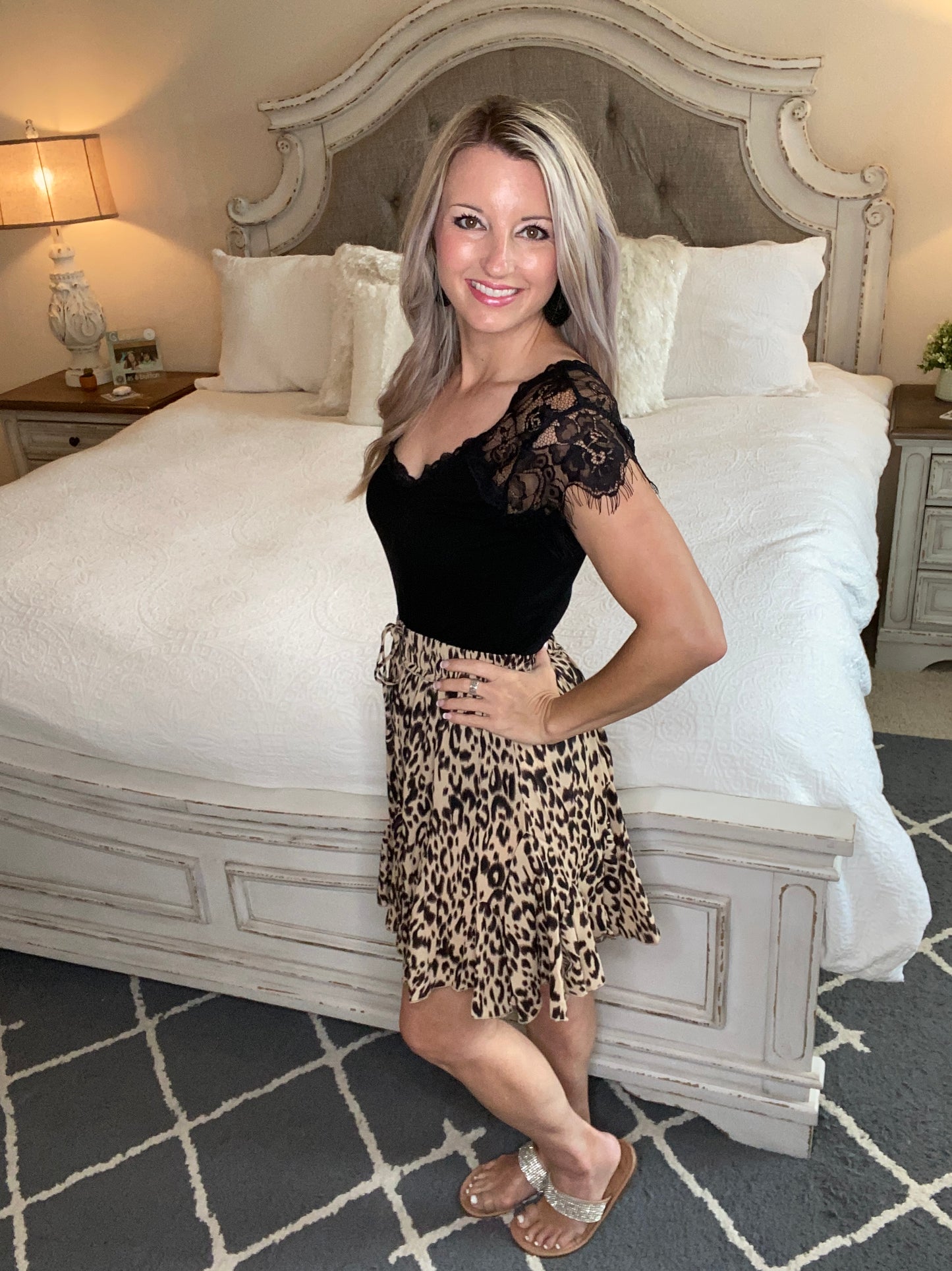 Playful Animal Mini Skirt
