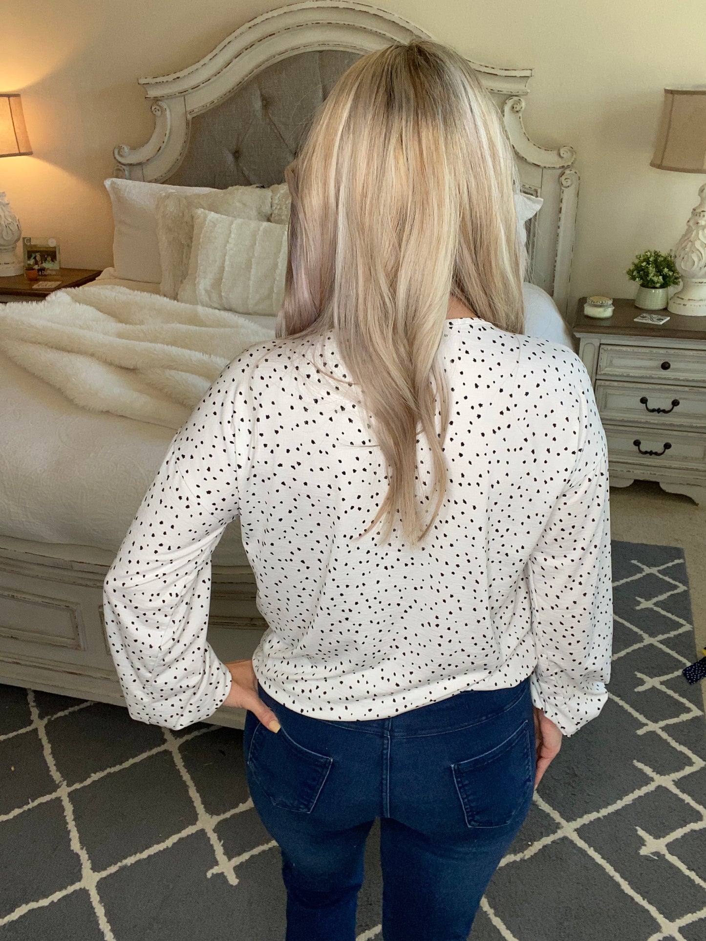 Penny Polka Dot Blouse