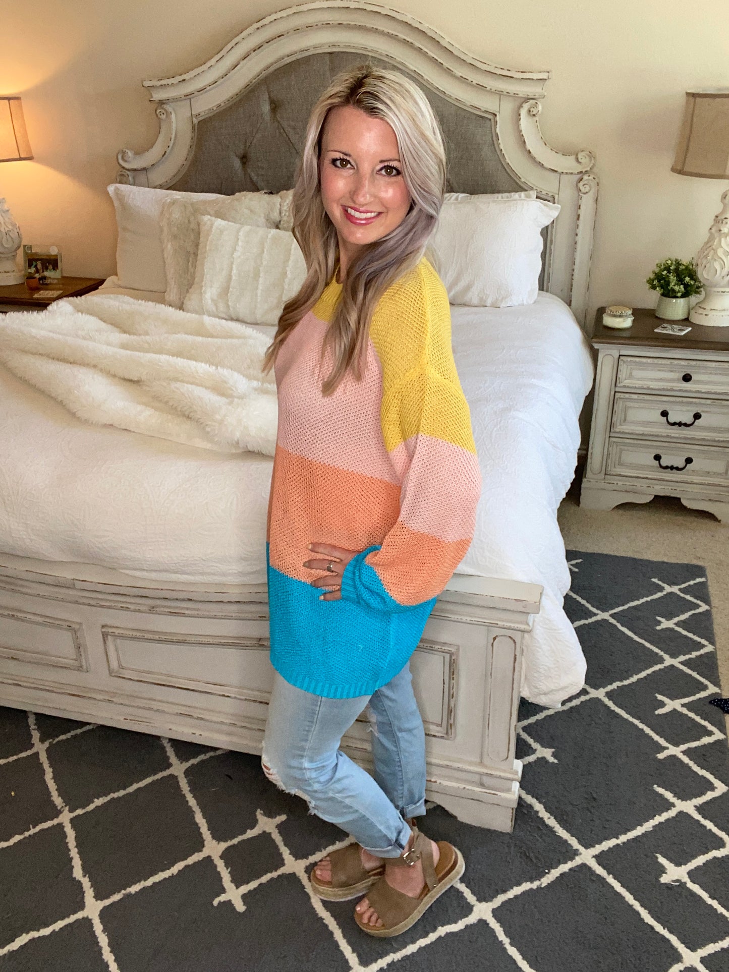 A Block of Sunshine Sweater