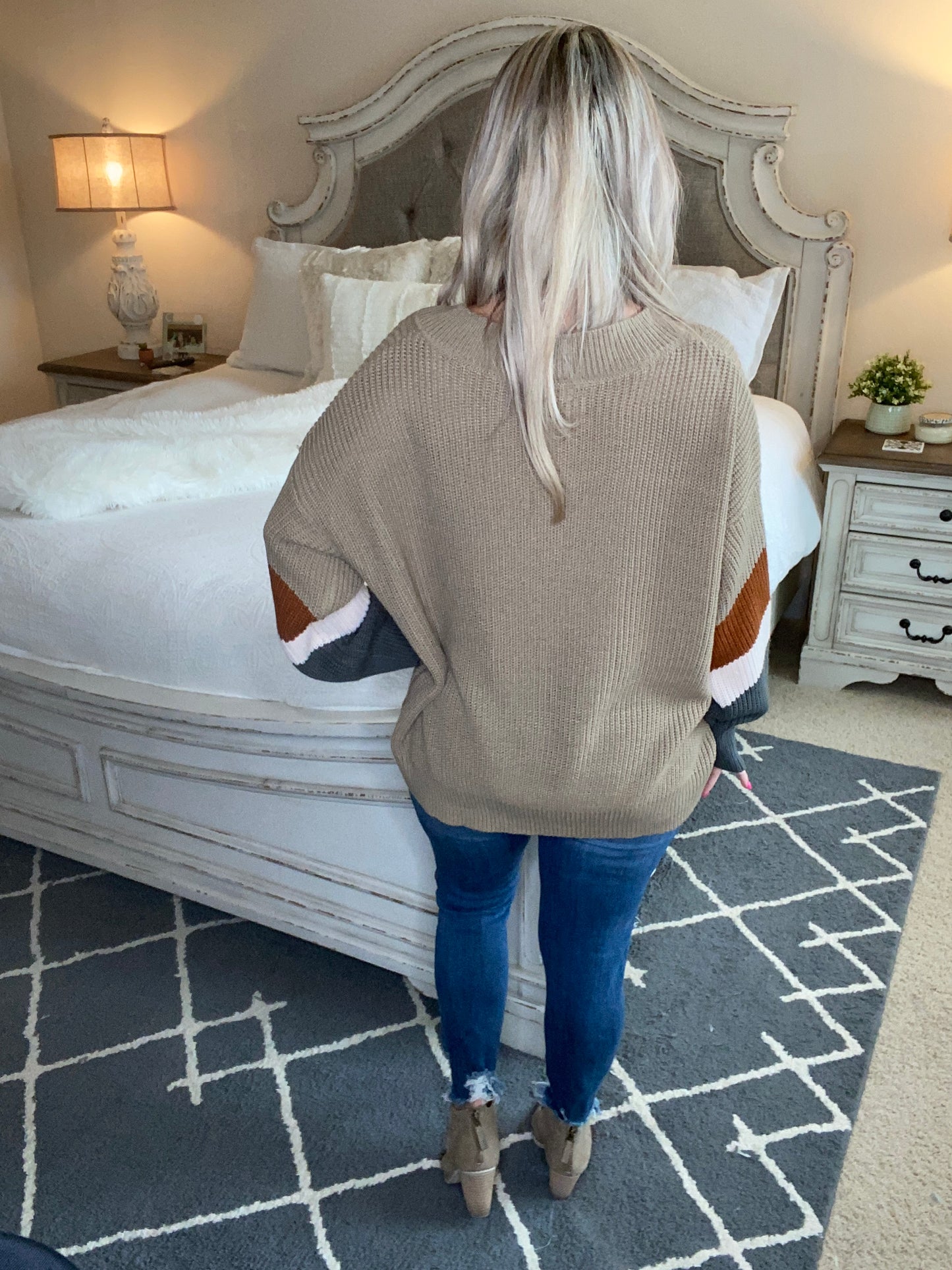 The Edge Of Your Sleeve Sweater