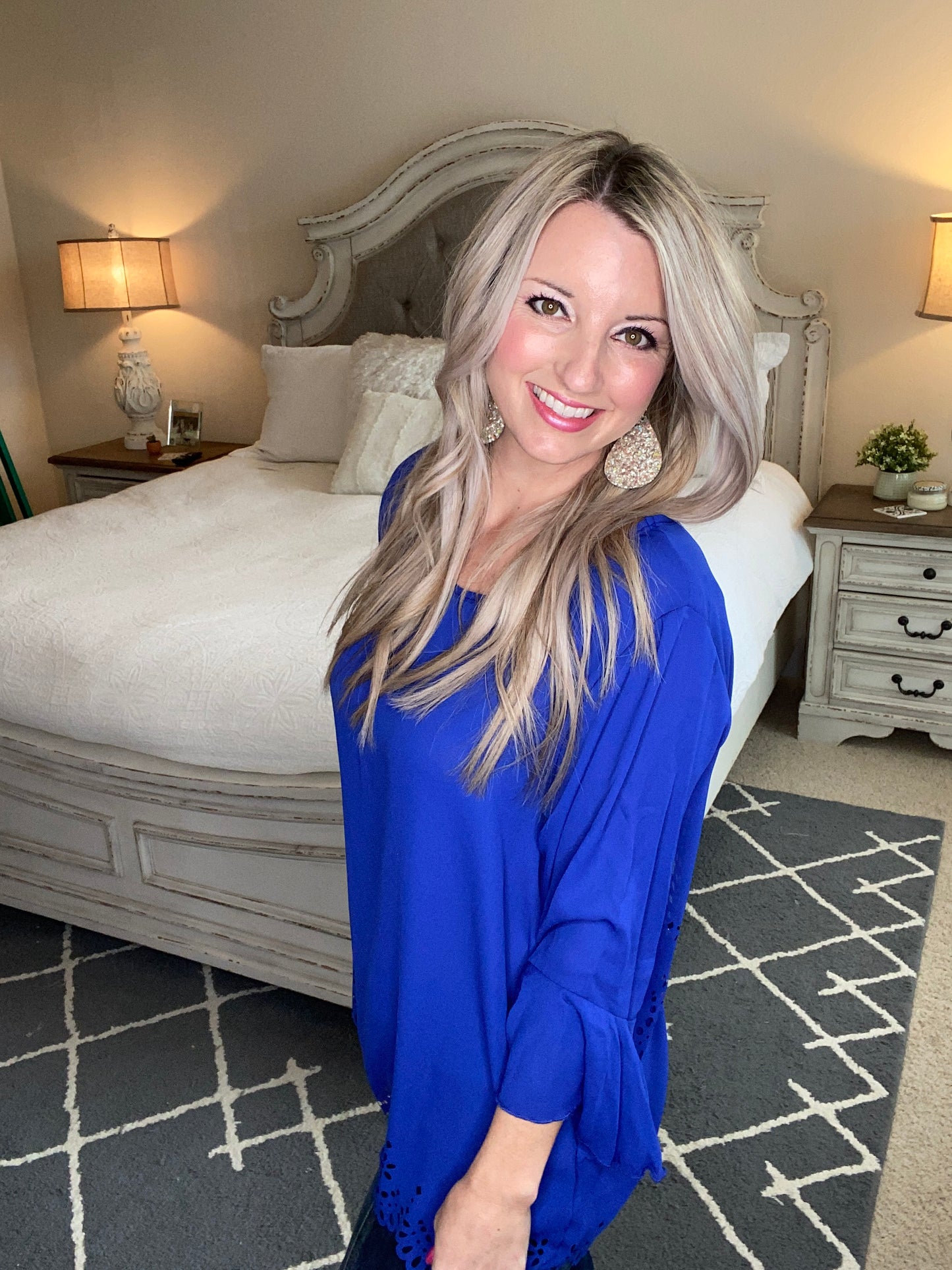 Royal Blue Dream Blouse