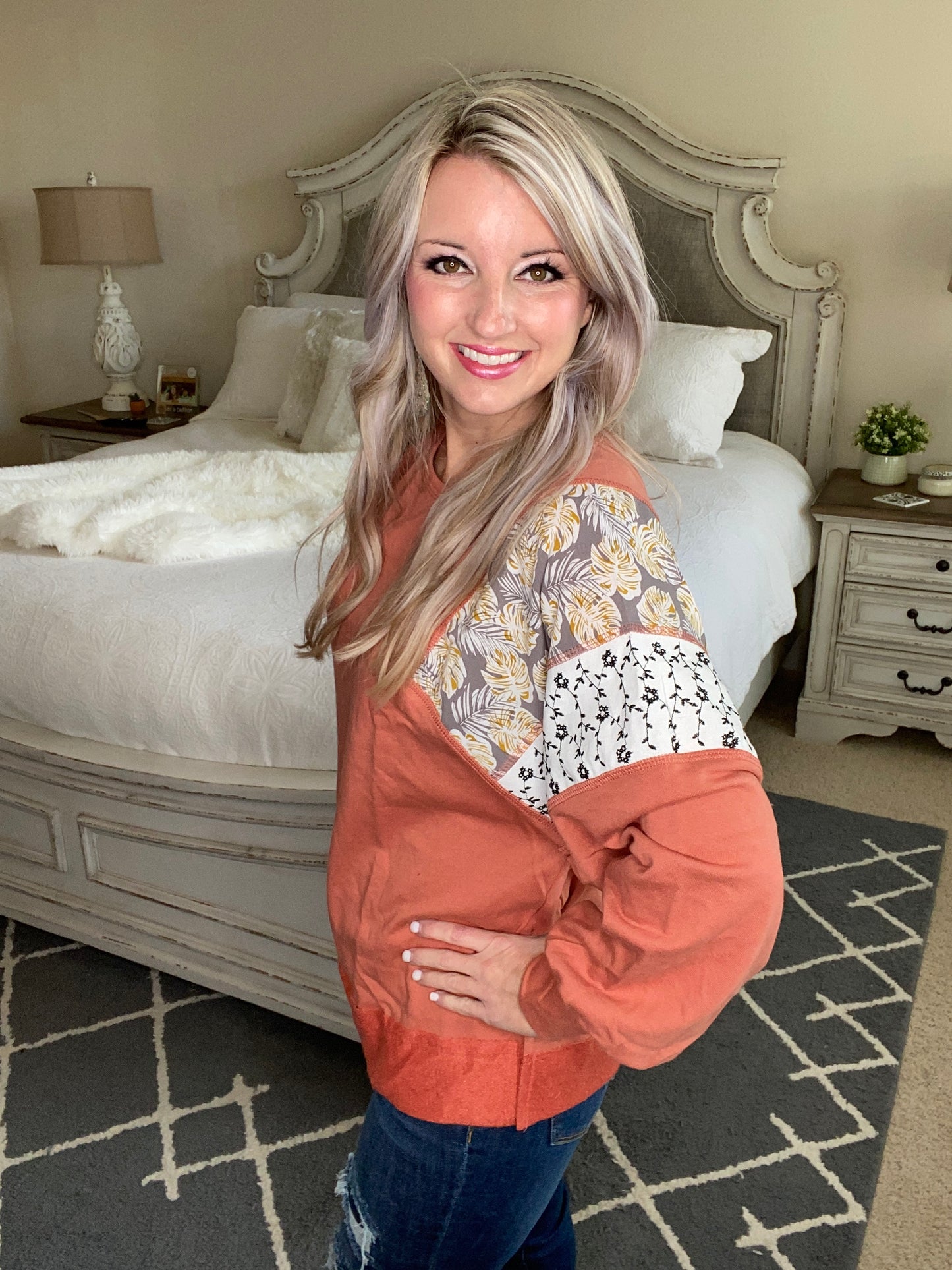 Life Is Peachy Top