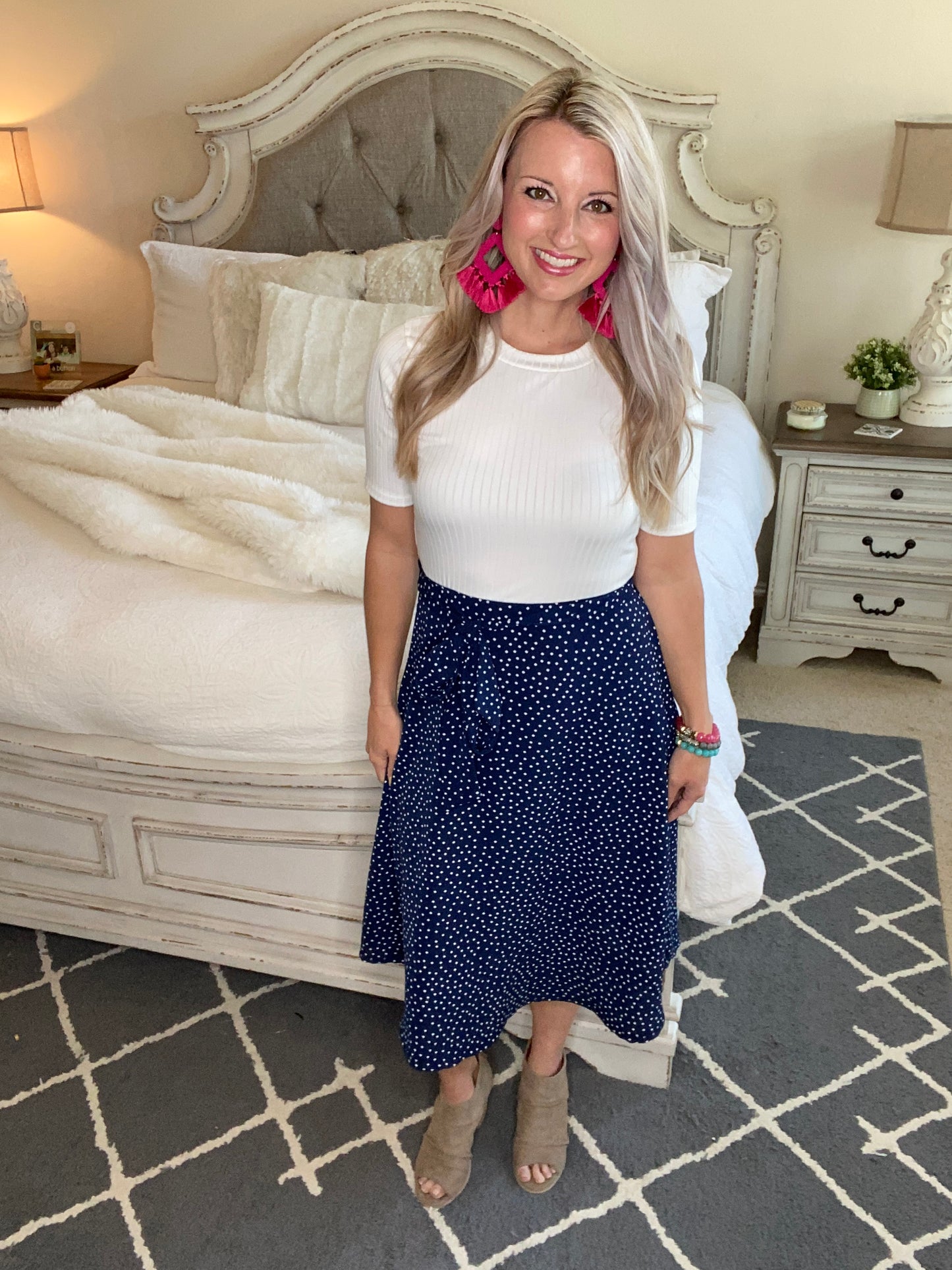 Pretty Please Polka Dot Dress