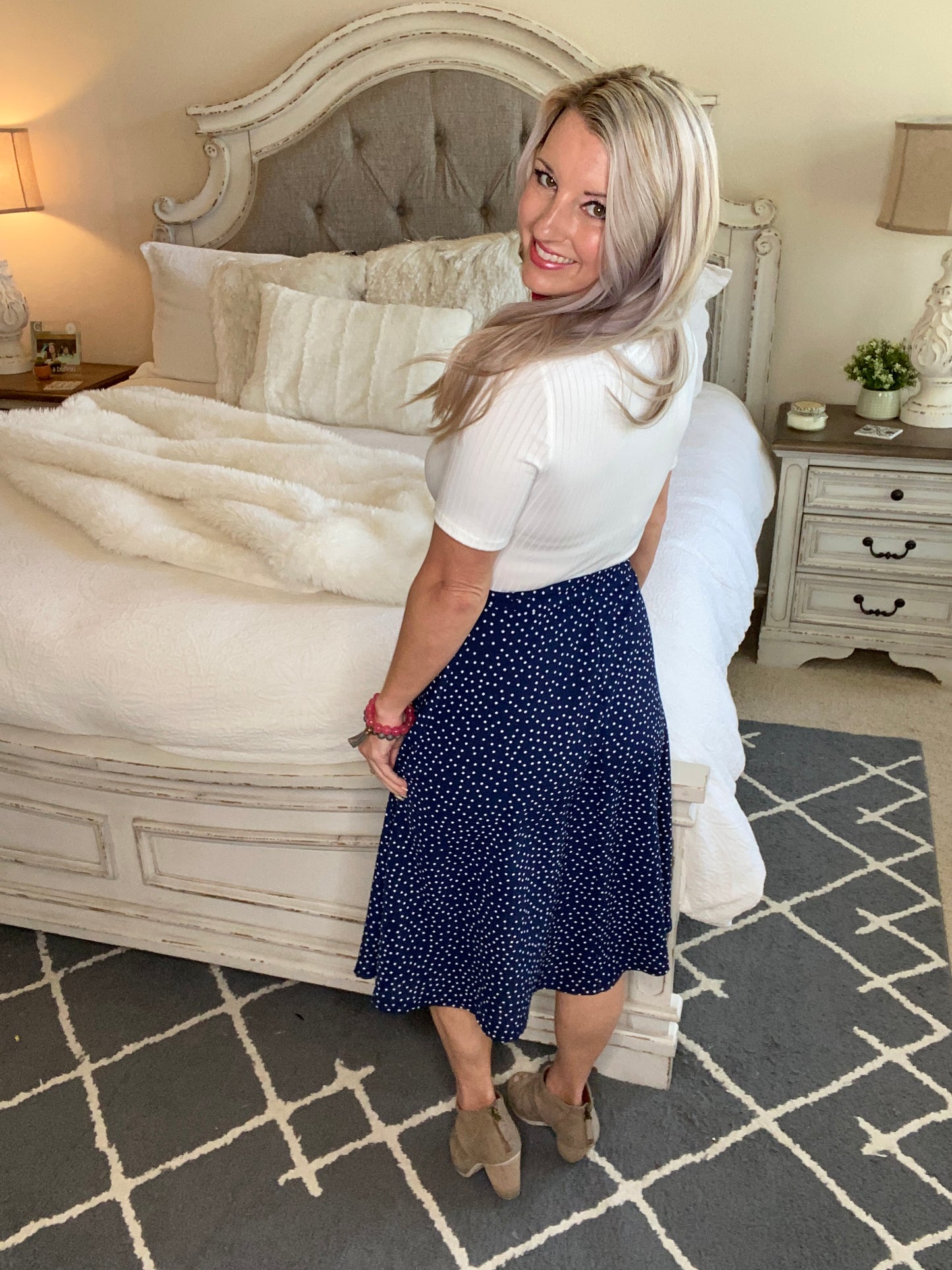 Pretty Please Polka Dot Dress