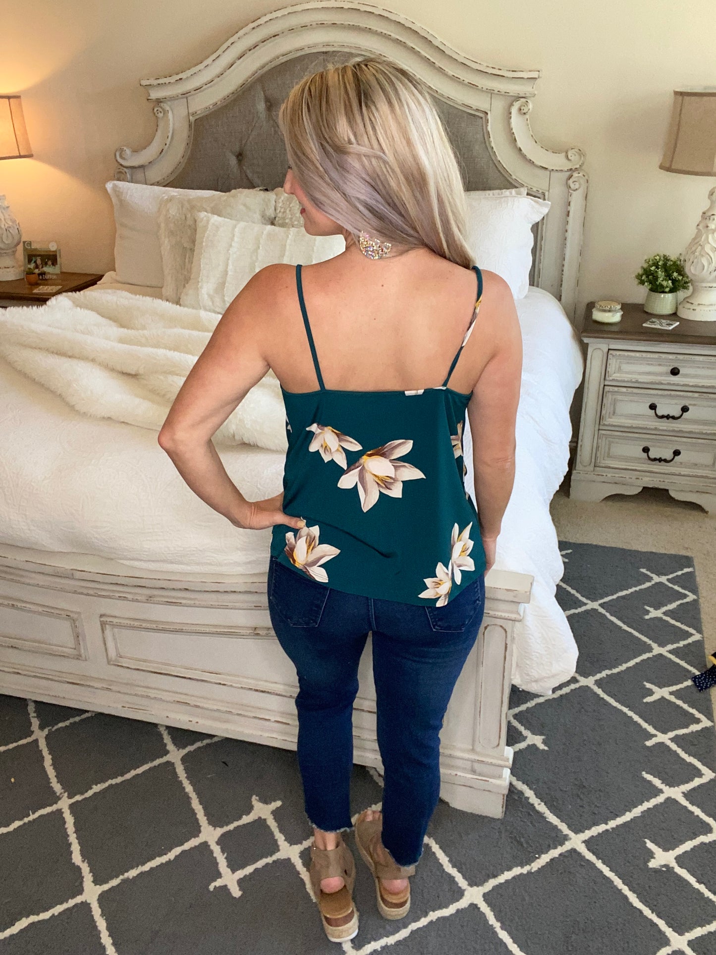 The Best Part About Florals Tank