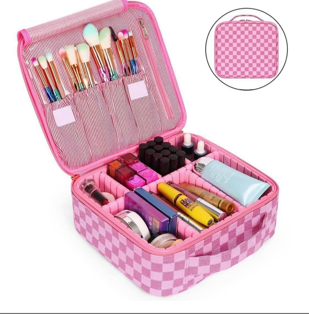 Professional Cosmetics Case with Dividers